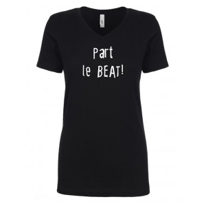 Part le beat t-shirt noir femme